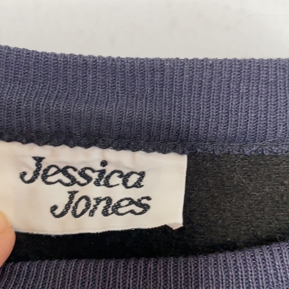 Vintage Jessica Jones Sweatshirt Red/Blue/Black - Picture 3 of 6